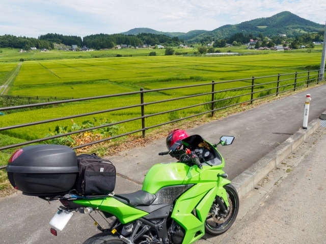 荷物の積み方にも注意する
